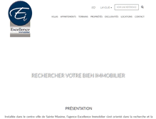 Tablet Screenshot of excellence-saintemaxime.com